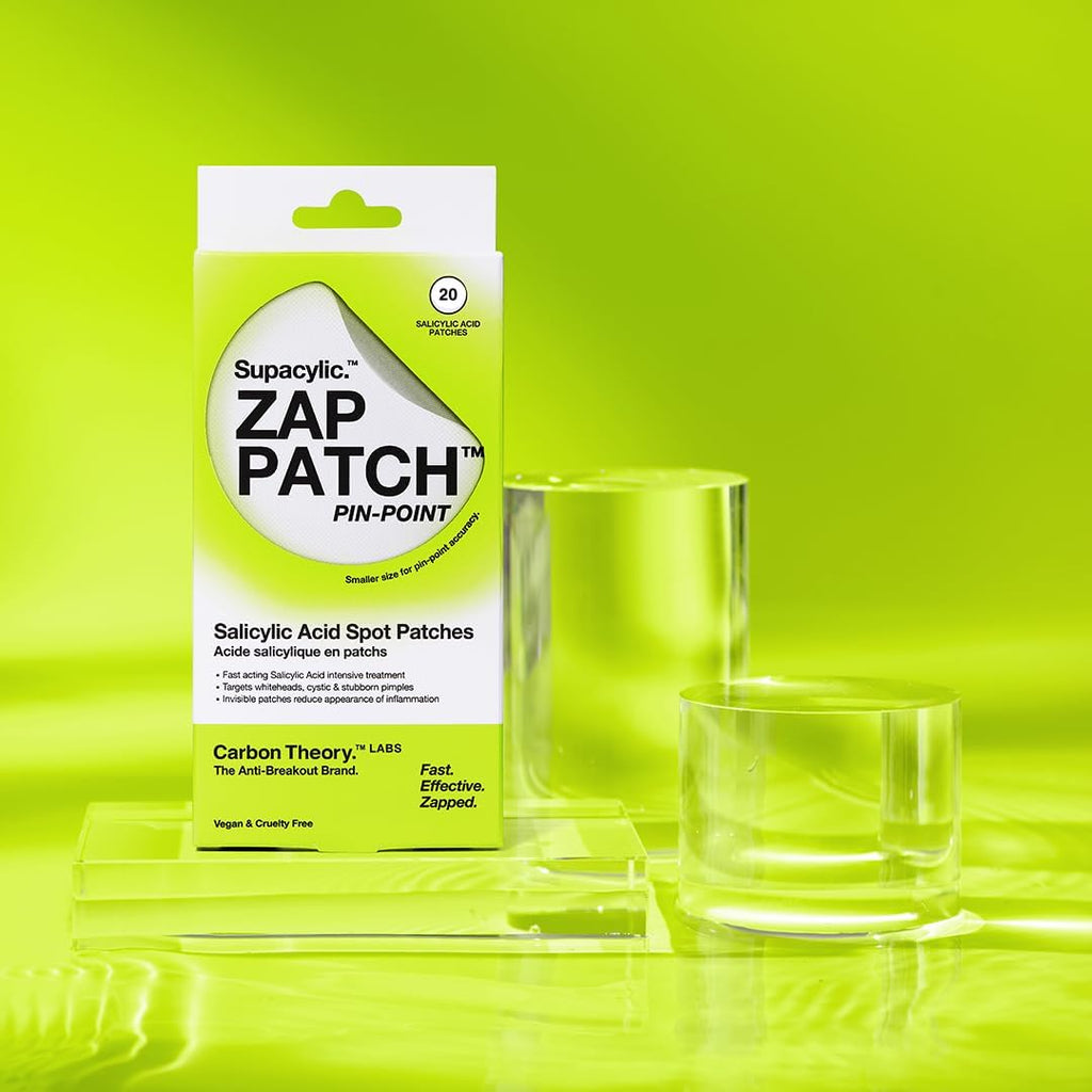 Carbon Theory Cerotti Anti-Imperfezioni con Acido Salicilico – 12 mm (20 Patches)
