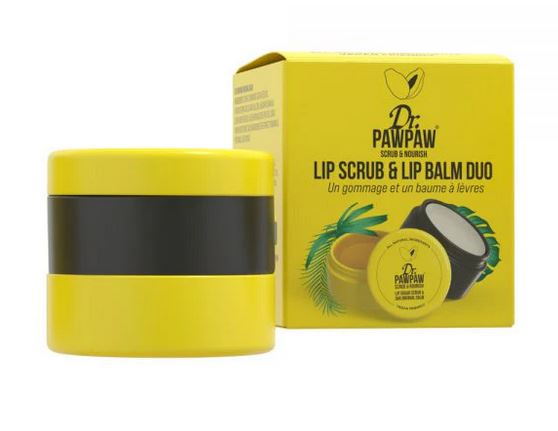 Dr.PAWPAW  Duo Esfoliante e Balsamo Labbra 100% Naturale
