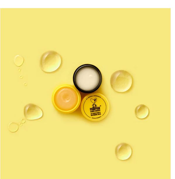 Dr.PAWPAW  Duo Esfoliante e Balsamo Labbra 100% Naturale