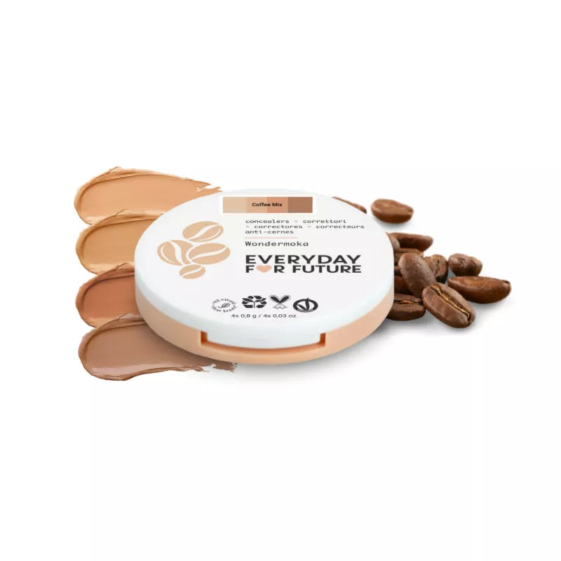Everyday For Future (E4F) Quad Correttori con Olio di Caffé- Coffee Mix