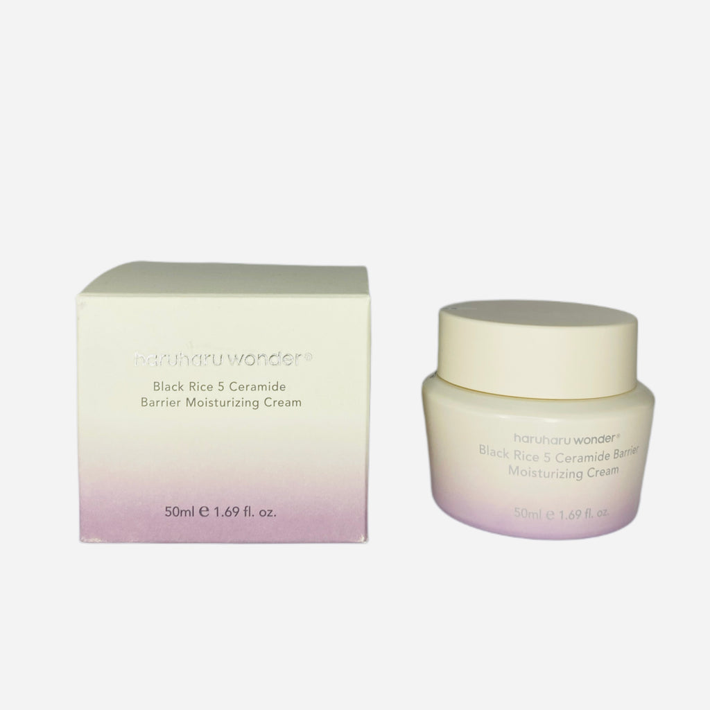 Haruharu Wonder Crema viso Black Rice 5 Ceramide Barrier Moisturizing Cream 50ml