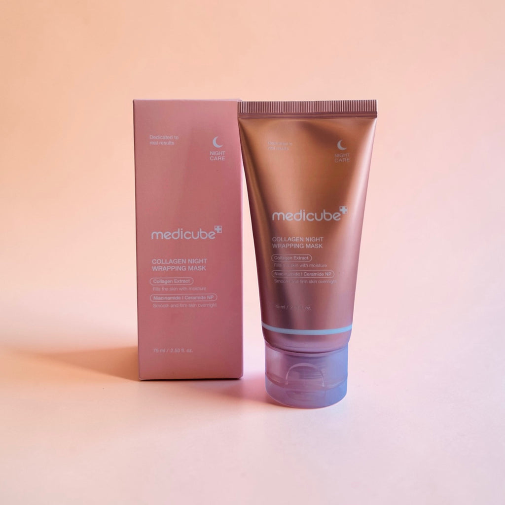 MEDICUBE MASCHERA NOTTE Collagen Night Wrapping Mask 75 ml