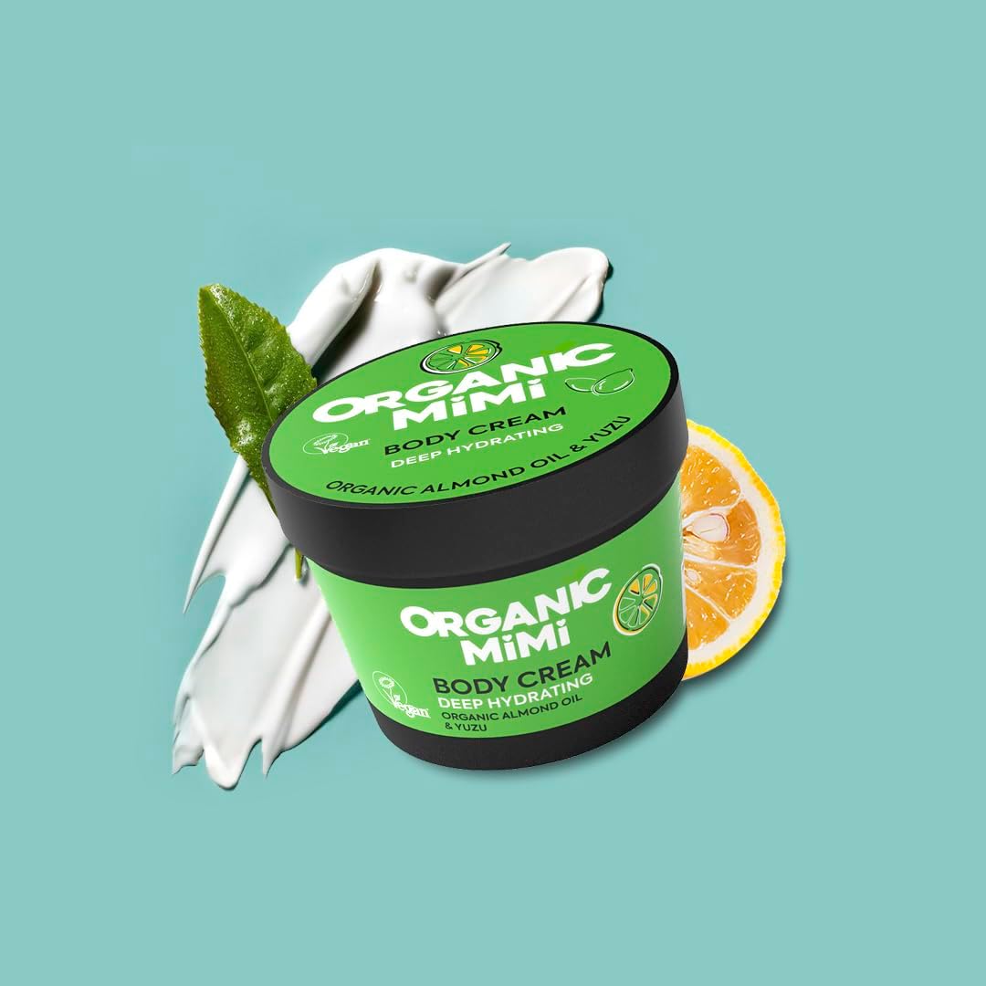 ORGANIC MIMI Body Crema Corpo Idratazione Profonda – Mandorla & Yuzu 100 ml