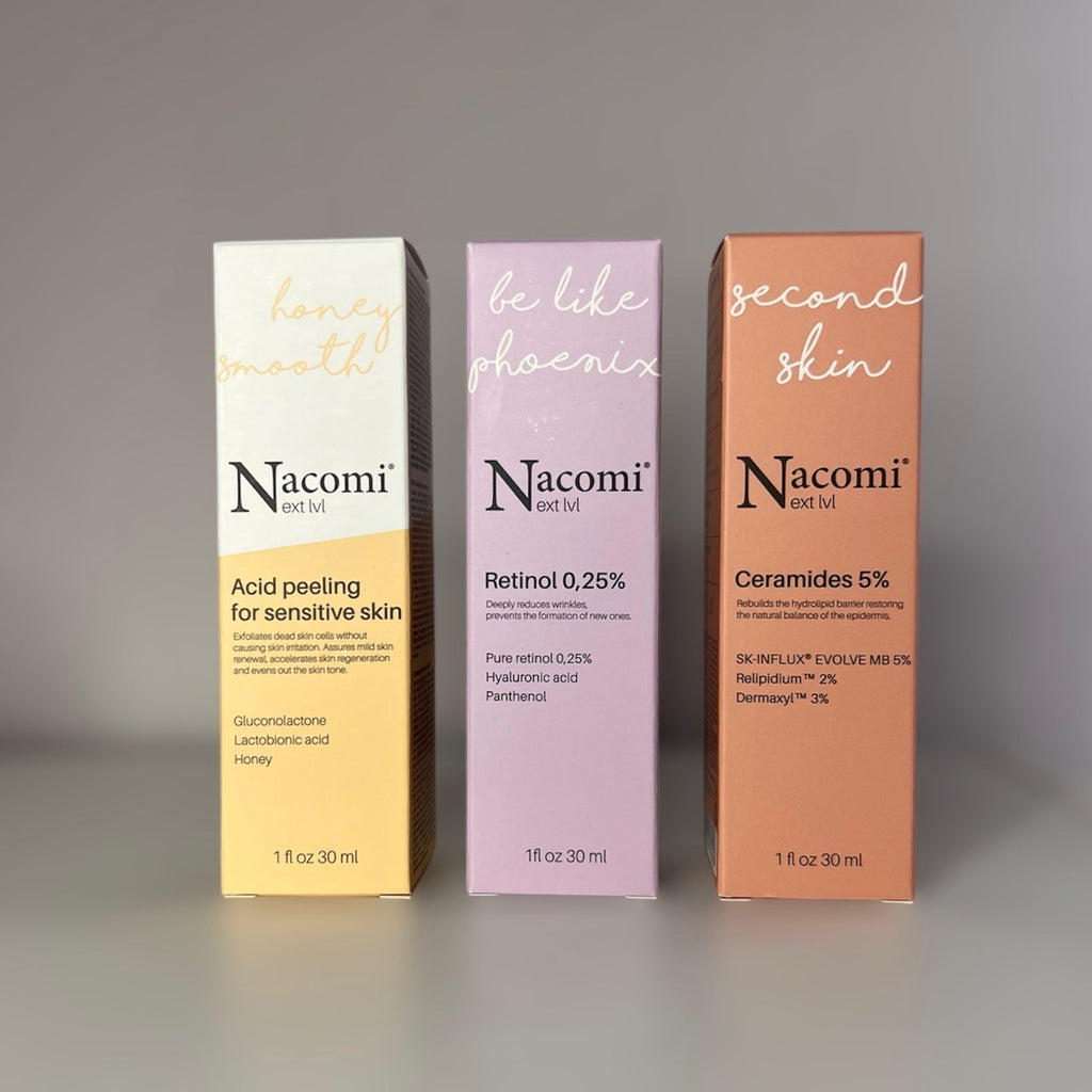 Set Age Reset Box selezionato da Tokyoh Beauty con prodotti Nacomi