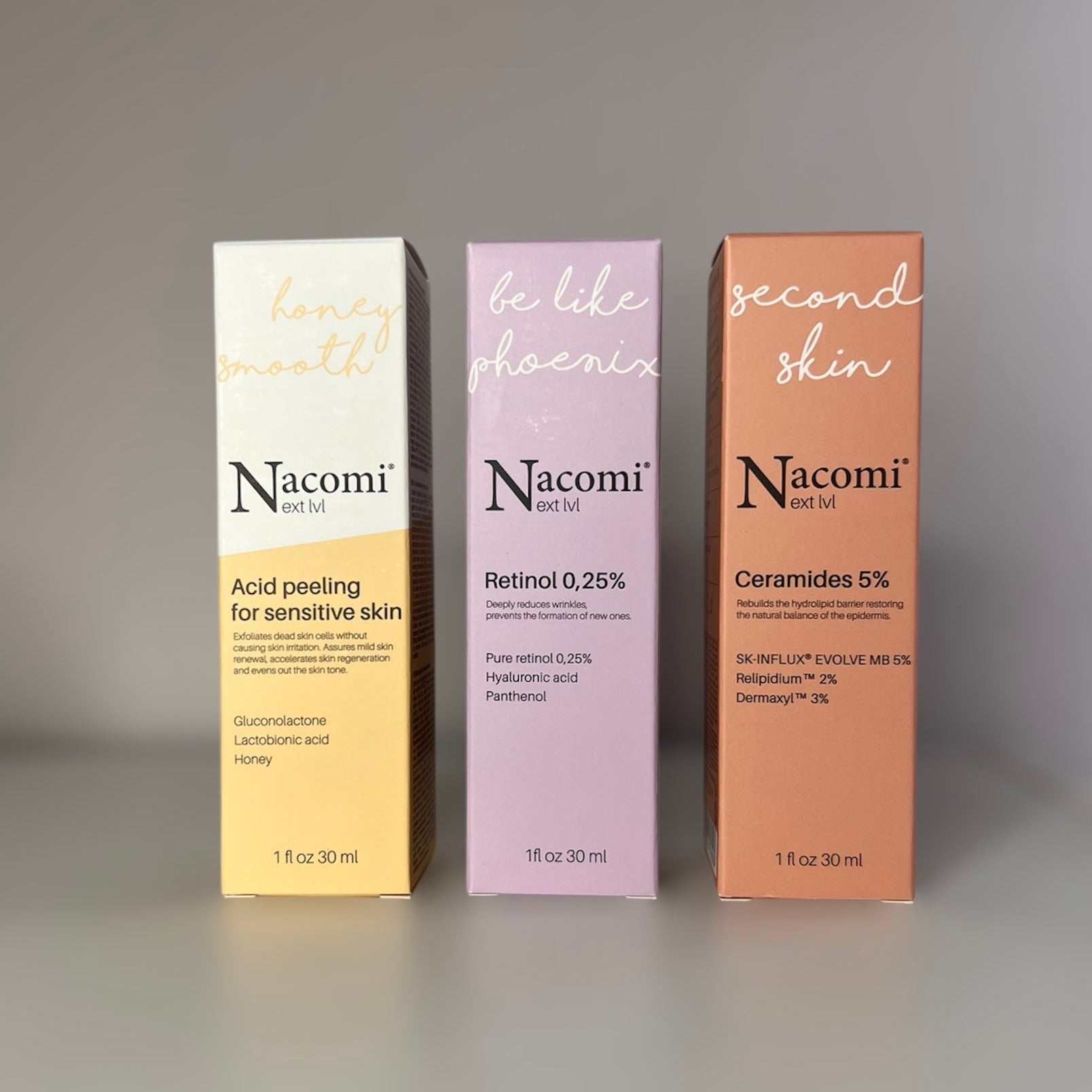 Set Age Reset Box selezionato da Tokyoh Beauty con prodotti Nacomi