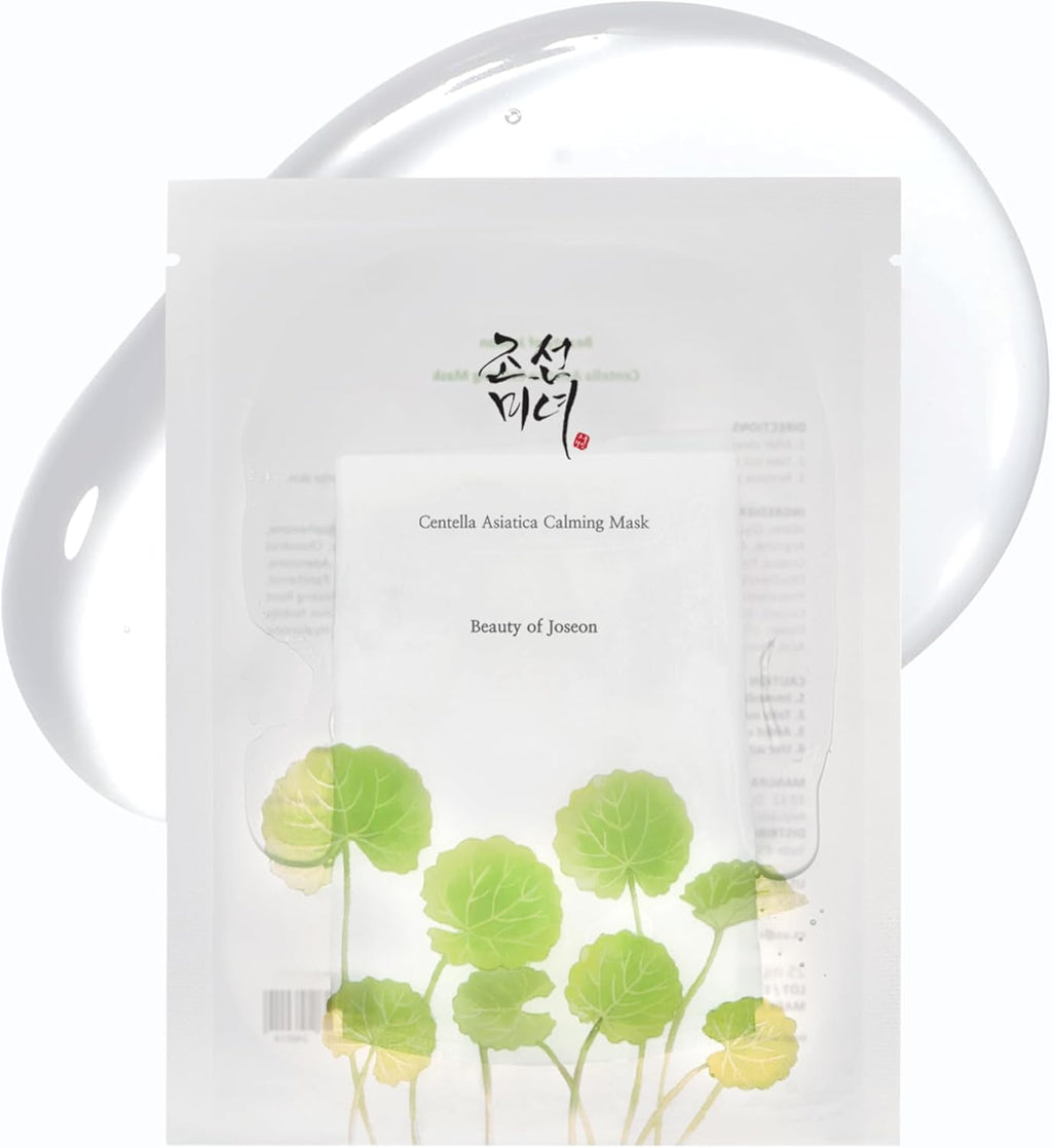 Beauty of Joseon Centella Asiatica Calming Mask maschera viso lenitiva in tessuto con centella asiatica e acido ialuronico per pelli sensibili