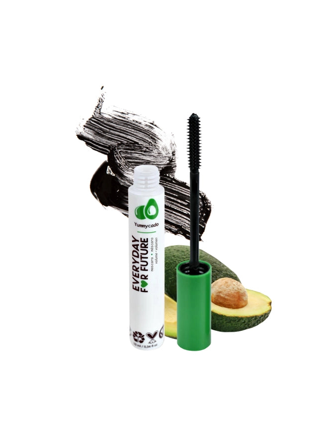 Mascara naturale Everyday for Future con avocado, formula vegana volumizzante e nutriente per ciglia forti. TokyOhBBeauty.com