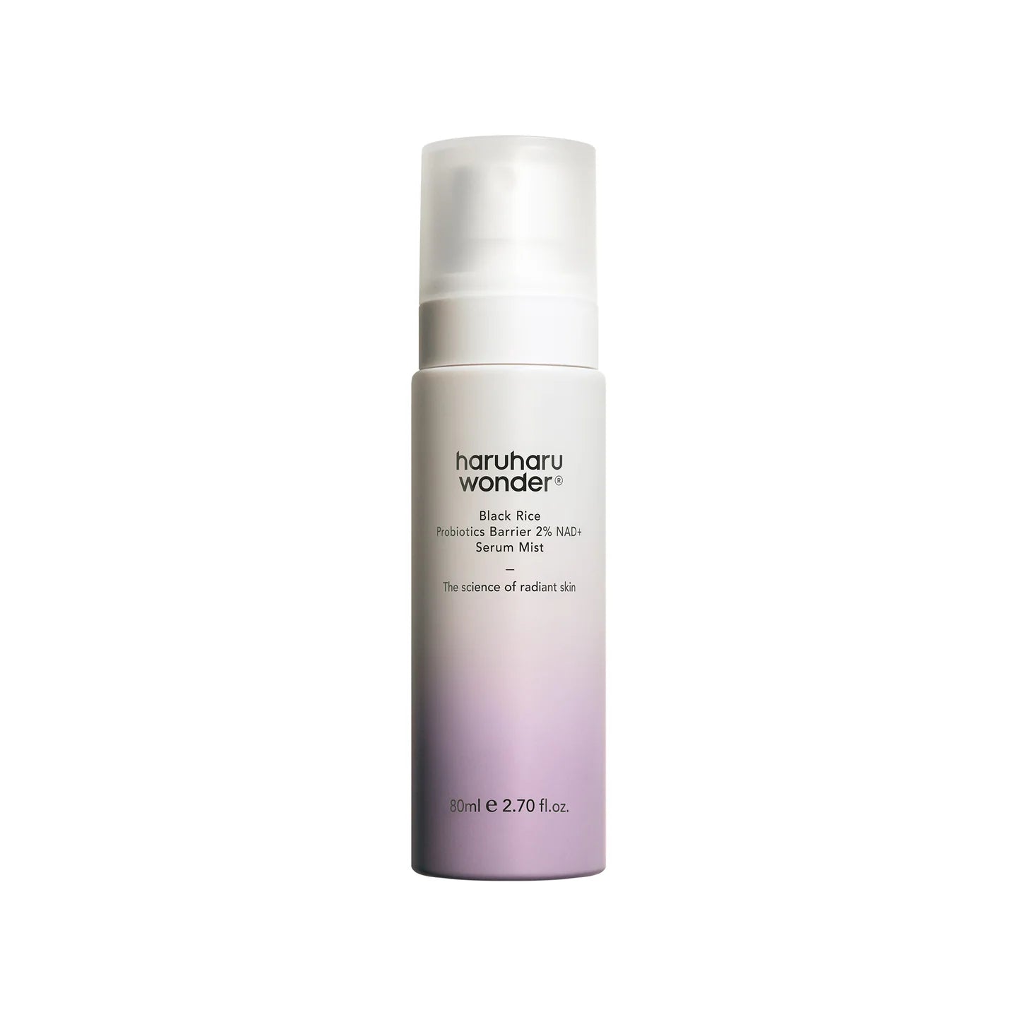 HARUHARU WONDER BLACK RICE PROBIOTICS BARRIER 2% NAD+ SERUM MIST 80ML