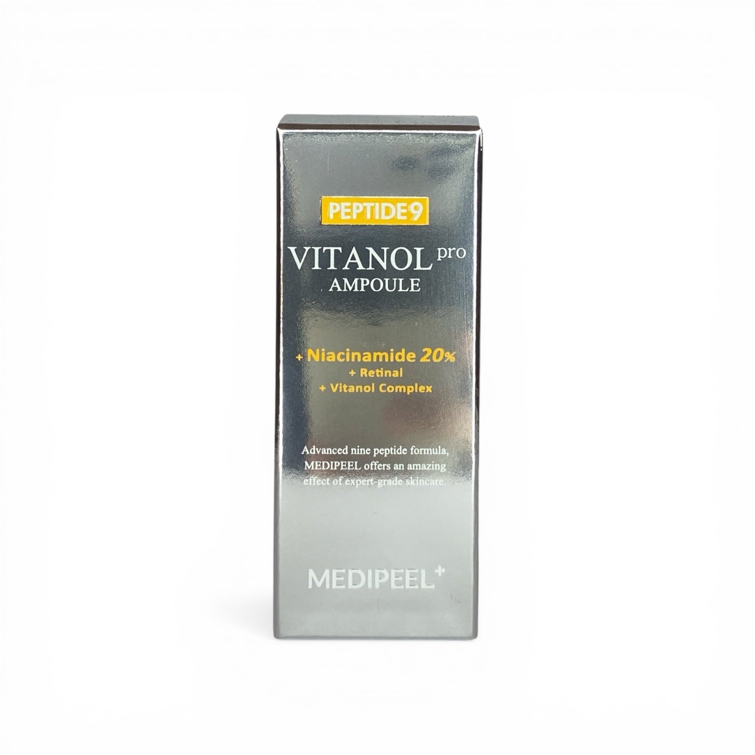 Scatola del prodotto Medipeel Vitanol Pro Ampoule disponibile su Tokyoh Beauty