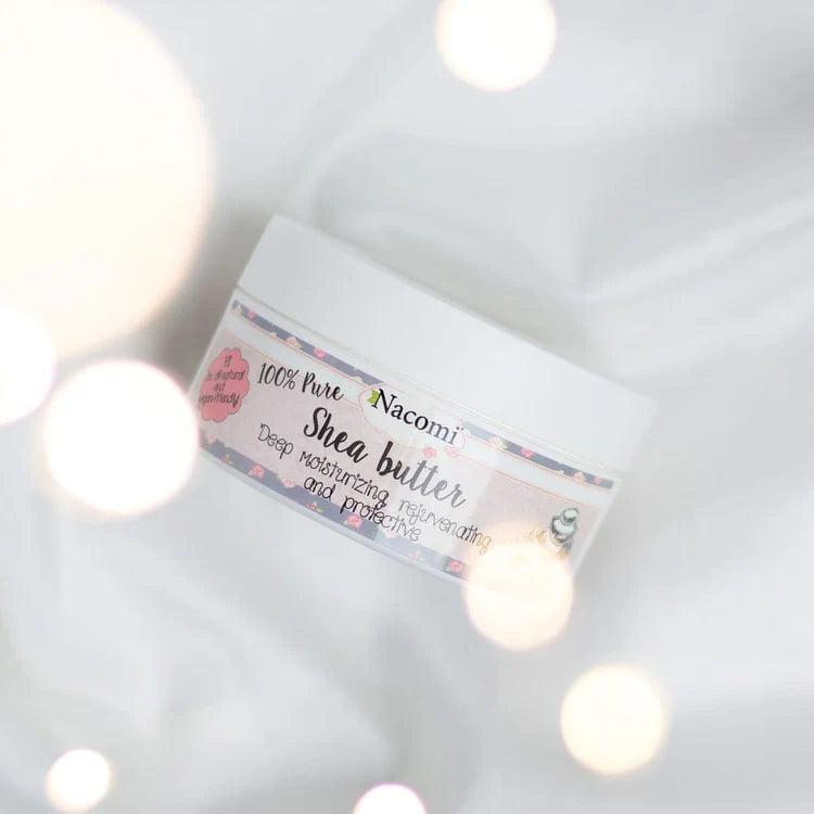 Burro di karité Nacomi, idrata e rigenera pelle e capelli con effetto protettivo. TokyOhBeauty.com