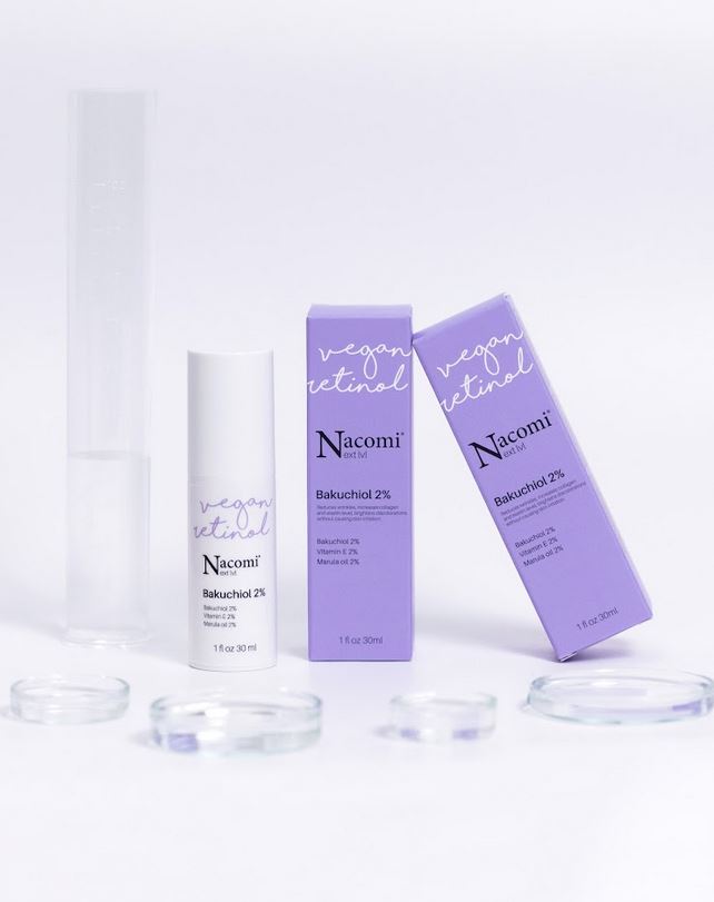 NACOMI NEXT LVL "Vegan Retinol"  Siero rigenerante  Bakuchiol 2% 30ml