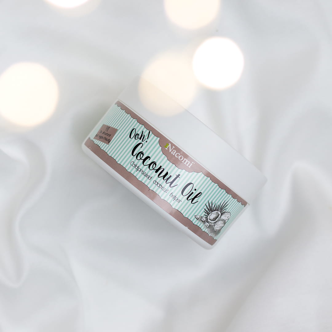 Prodotto naturale Nacomi a base di olio di cocco, idratante e rigenerante per viso e corpo. TokyOhBeauty