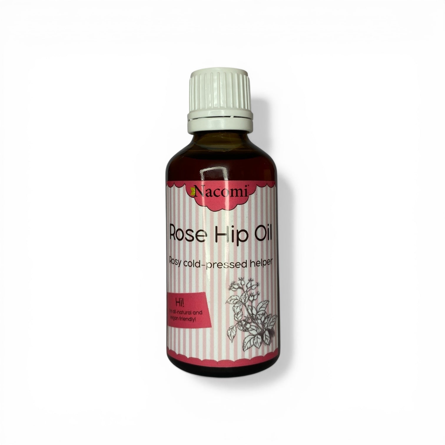 NACOMI OLIO DI ROSA MOSCHETTA 100% PURO – ROSE HIP OIL 50 ML