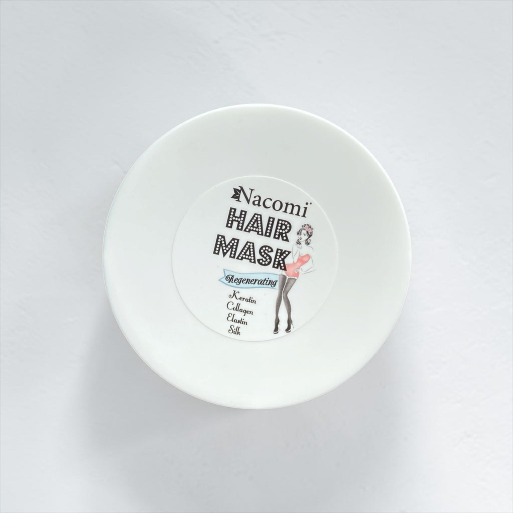 Maschera capelli con cheratina, collagene ed elastina Nacomi