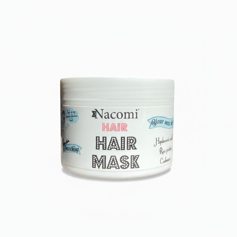 Maschera capelli Nacomi texture cremosa idratante e nutriente