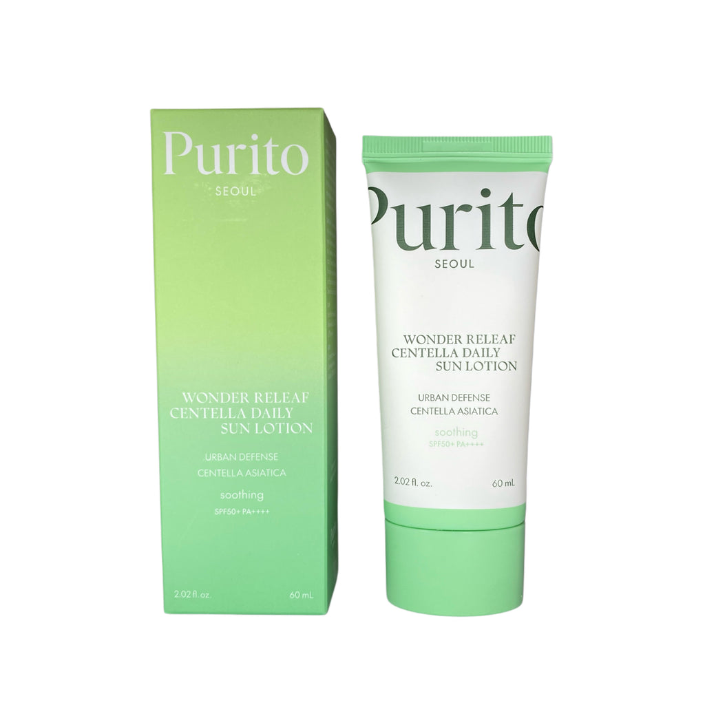 PURITO PROTETTORE SOLARE WONDER RELEAF CENTELLA DAILY SUN LOTION SPF50+ PA++++ 60 ml