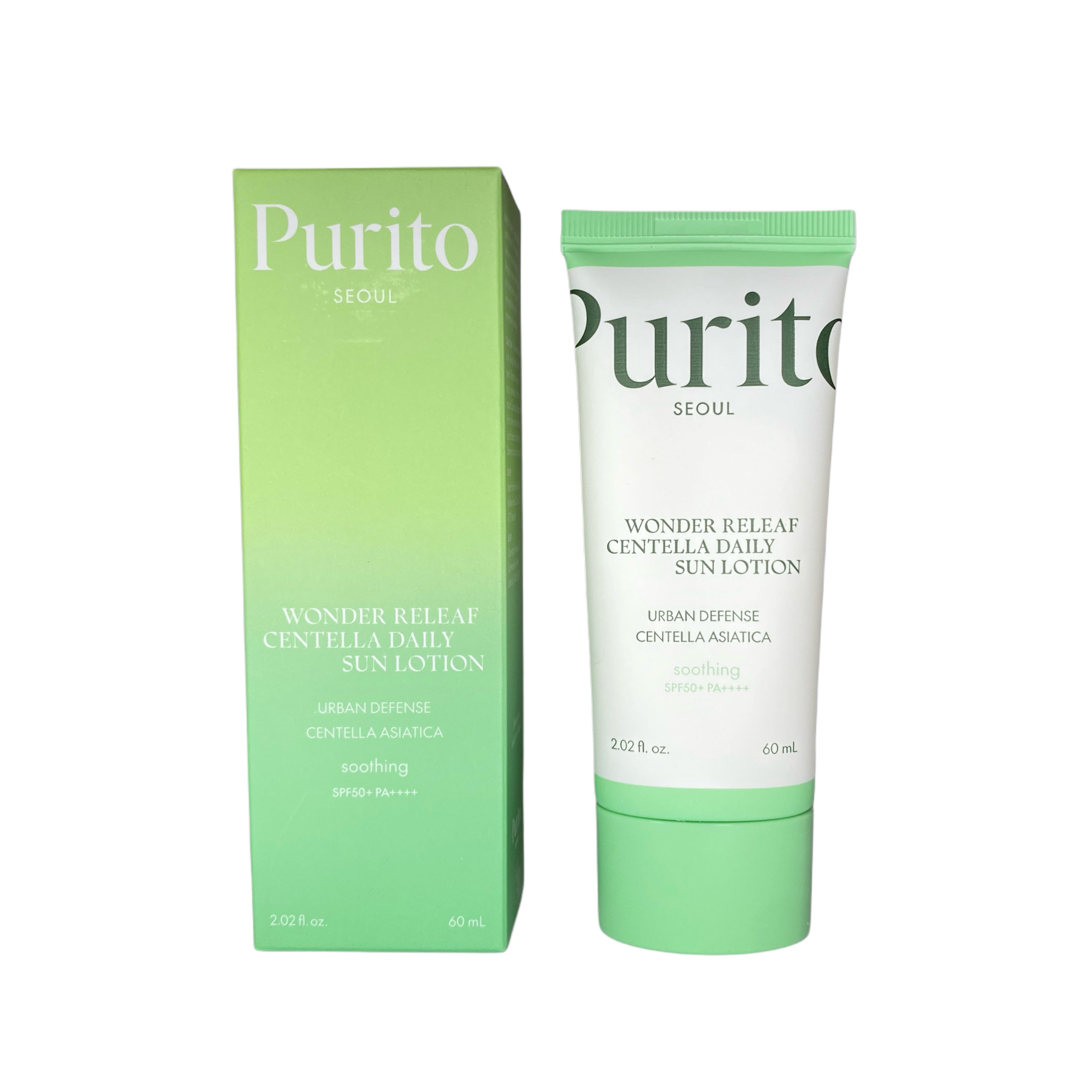 PURITO PROTETTORE SOLARE WONDER RELEAF CENTELLA DAILY SUN LOTION SPF50+ PA++++ 60 ml