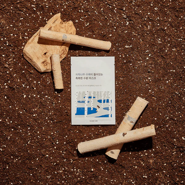 Maschera idratante in tessuto Round Lab Birch Juice con linfa di betulla e acido ialuronico