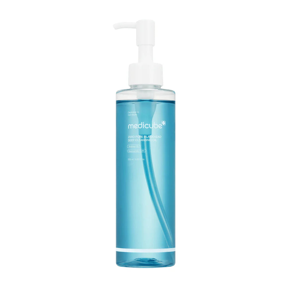 MEDICUBE OLIO DETERGENTE ZERO PORE BLACKHEAD DEEP CLEANSING OIL 205 ml