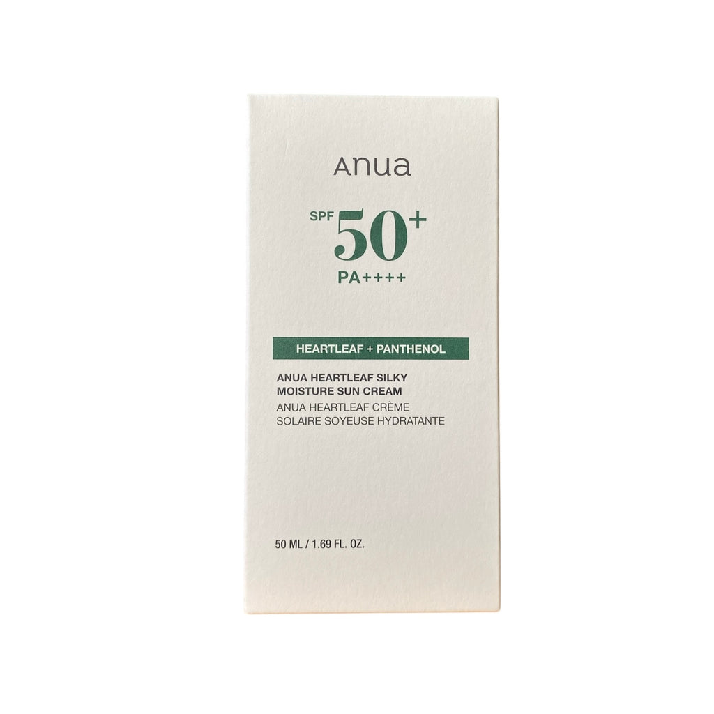 ANUA Heartleaf crema solare SPF50+ viso idratante pelle sensibile 50 ml