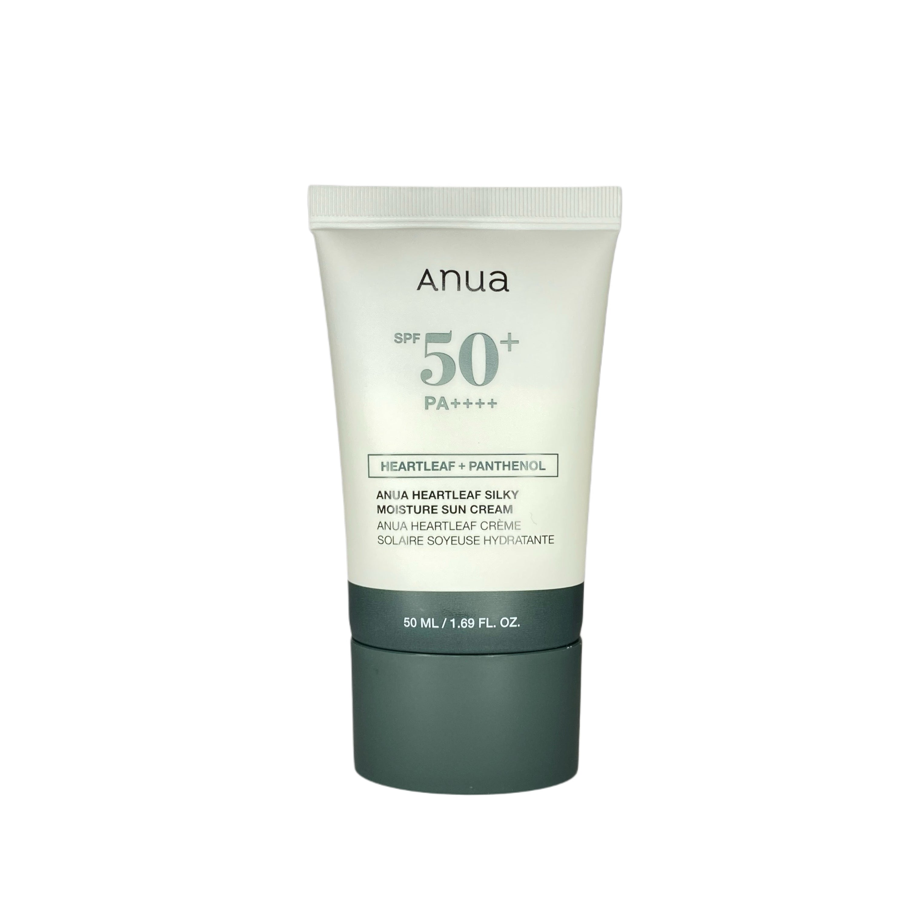 ANUA Heartleaf crema solare SPF50+ viso idratante pelle sensibile 50 ml