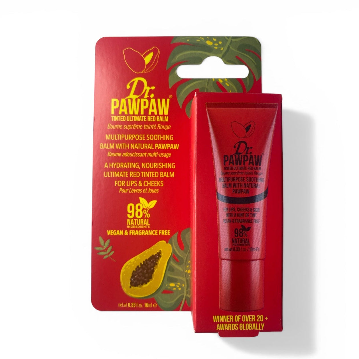 Dr.PAWPAW Balsamo Labbra Colorato Tinted Ultimate Red Lip Balm 10 ML
