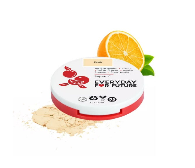 EVERYDAY FOR FUTURE (E4F) Cipria Compatta Naturale Tonalità Pomelo