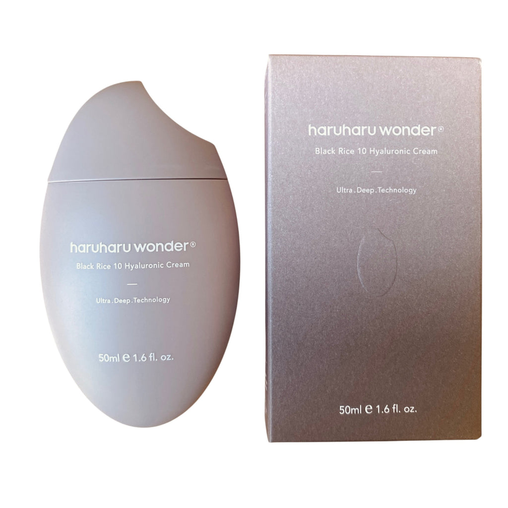HARUHARU WONDER CREMA VISO BLACK RICE 10 HYALURONIC CREAM (UNSCENTED) 50 ML
