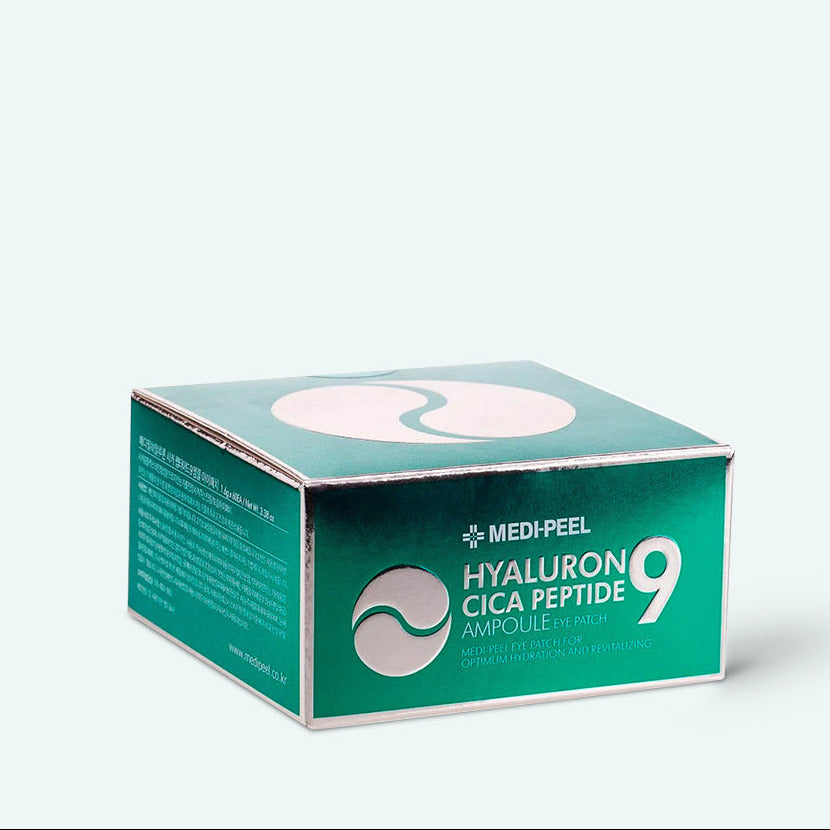 Scatola Hyaluronic Cica Peptide 9 Ampoule Patch occhi 1.6g x 60 pezzi del brand Medi-peel