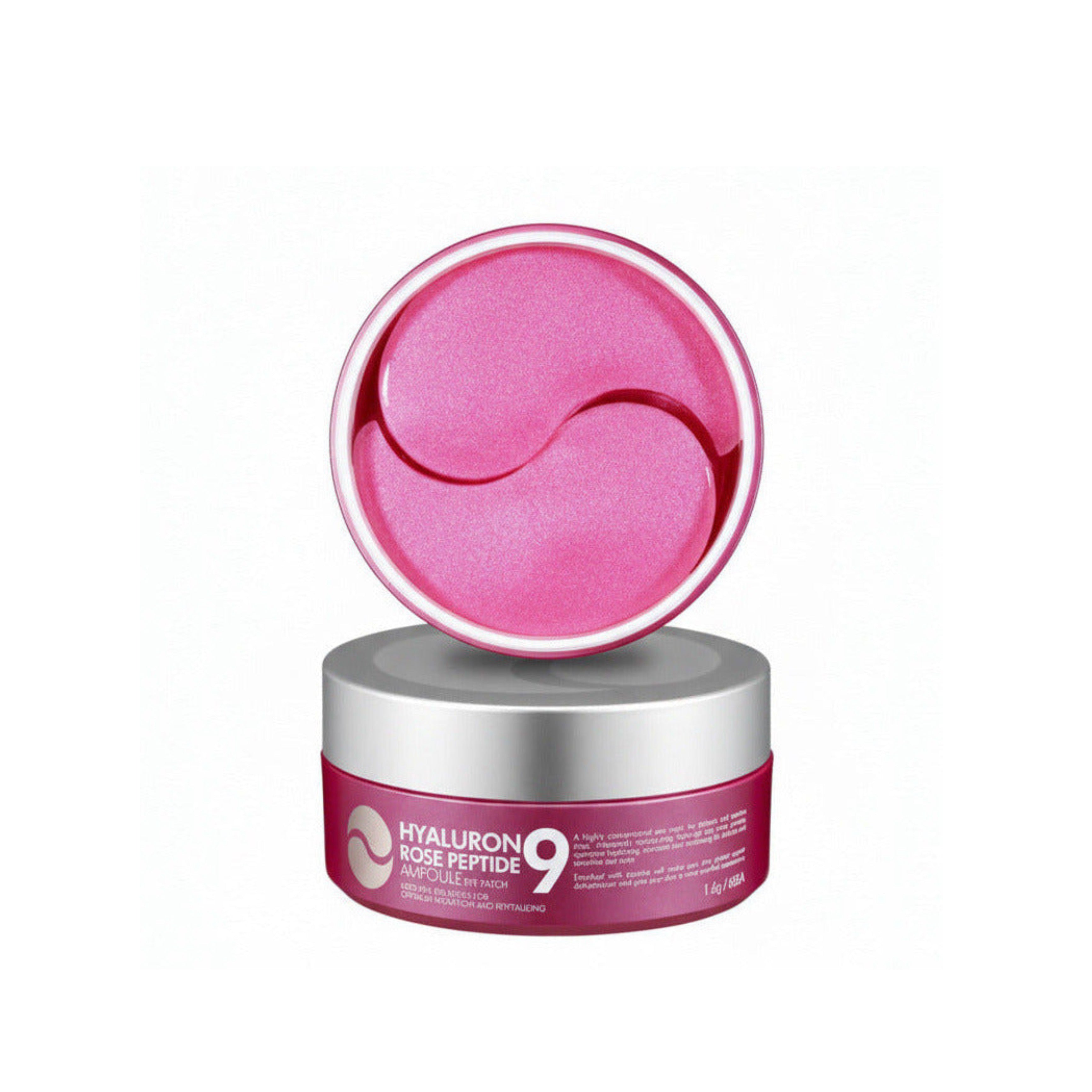 MediPeel Patch occhi 9 peptidi Ampoule Rosa Damascena, confezione 60 pezzi