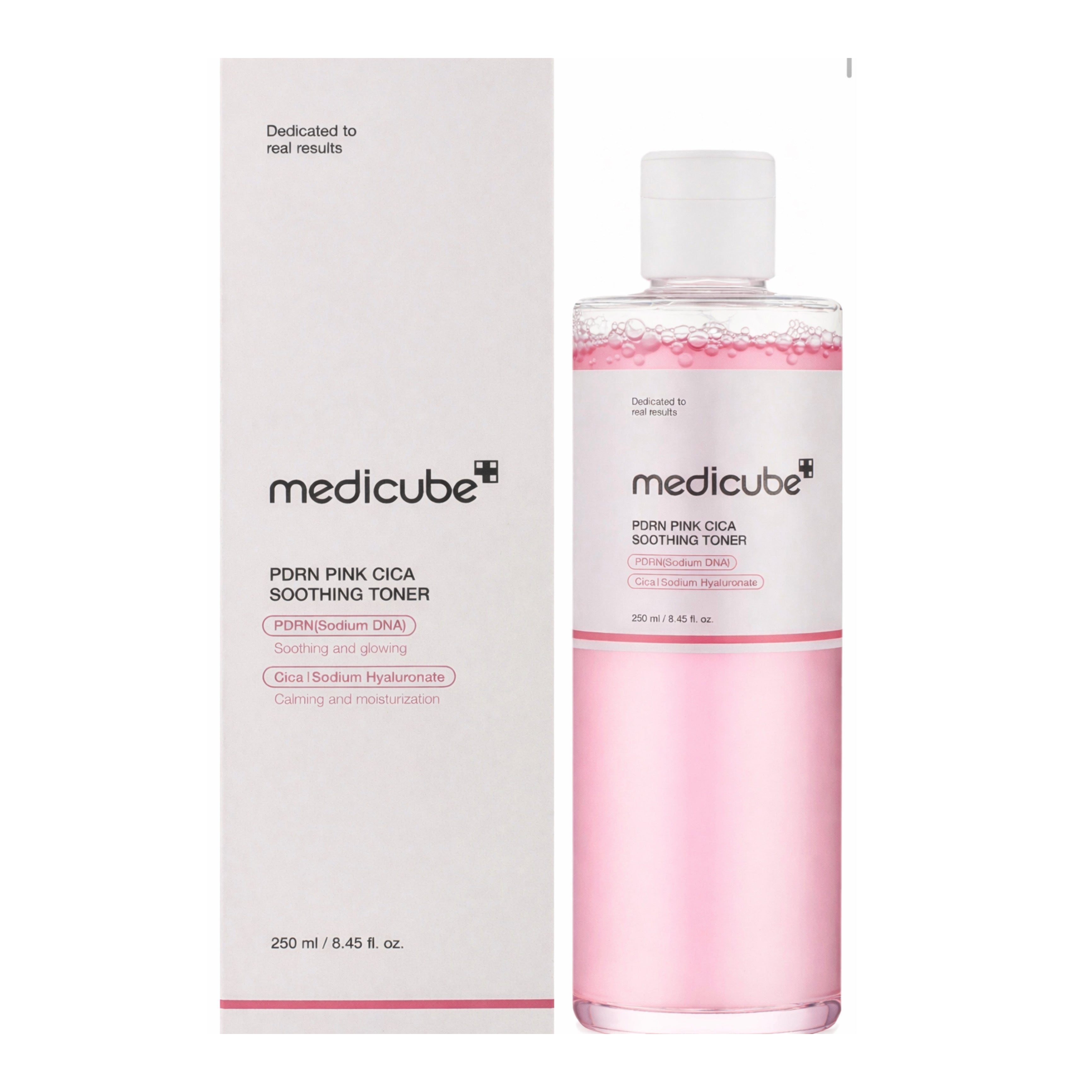 MEDICUBE tonico viso PDRN lenitivo idratante pelle sensibile 250 ml