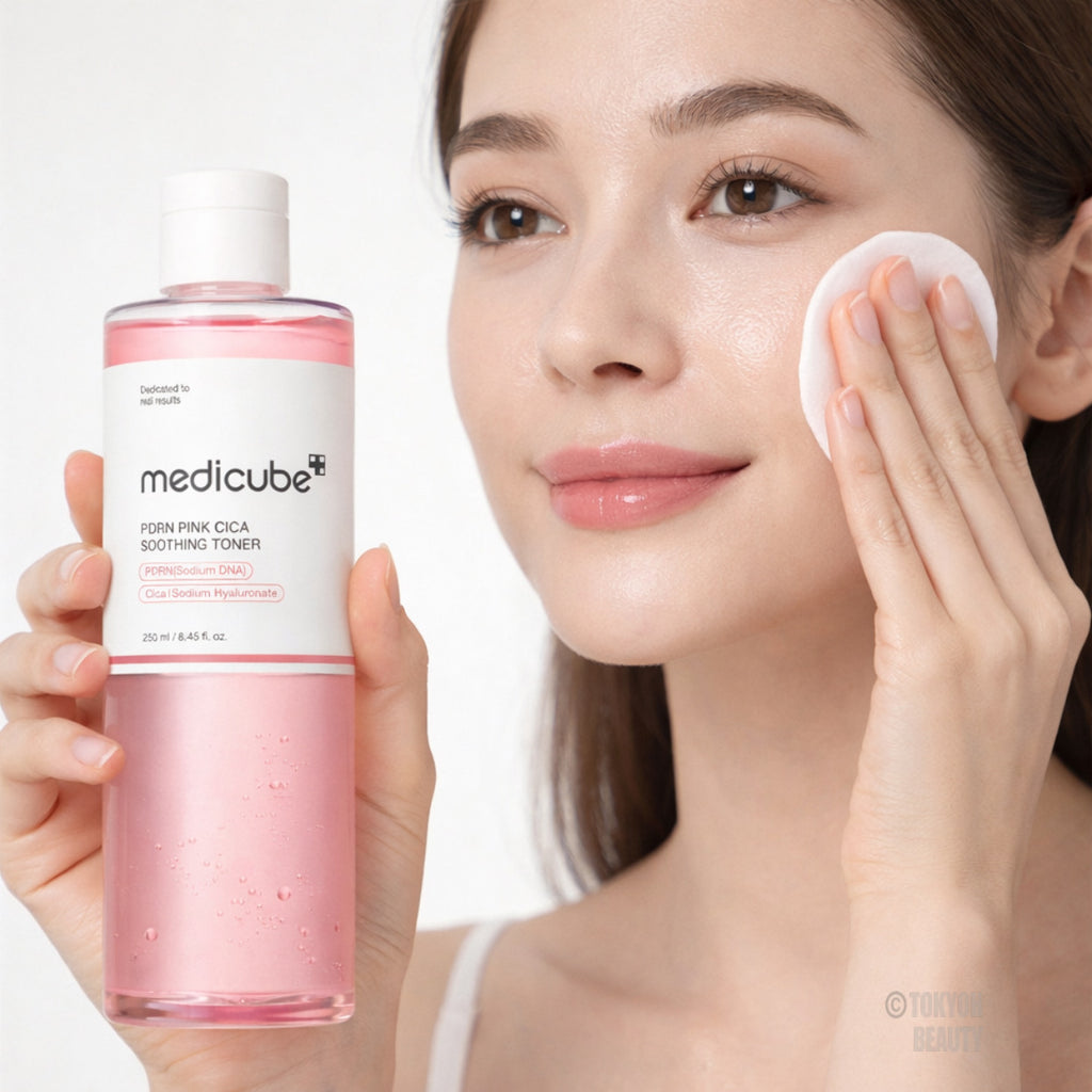MEDICUBE tonico viso PDRN lenitivo idratante pelle sensibile 250 ml
