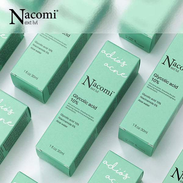 NACOMI NEXT LVL SIERO VISO ADIOS ACNE GLYCOLIC ACID 10% SERUM 30 M