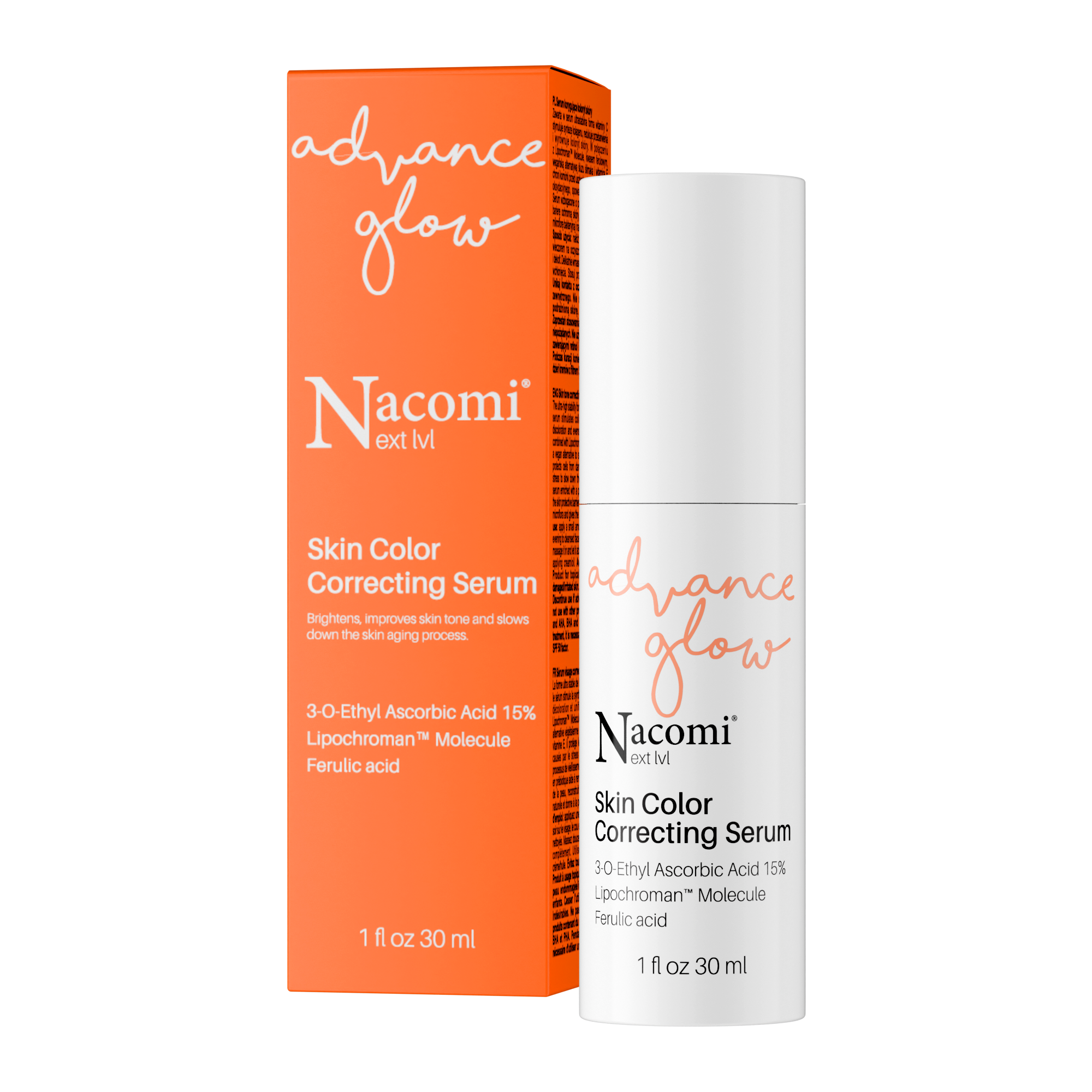 NACOMI NEXT LVL Siero Viso Antimacchie ADVANCE GLOW Correcting Serum 30 ML