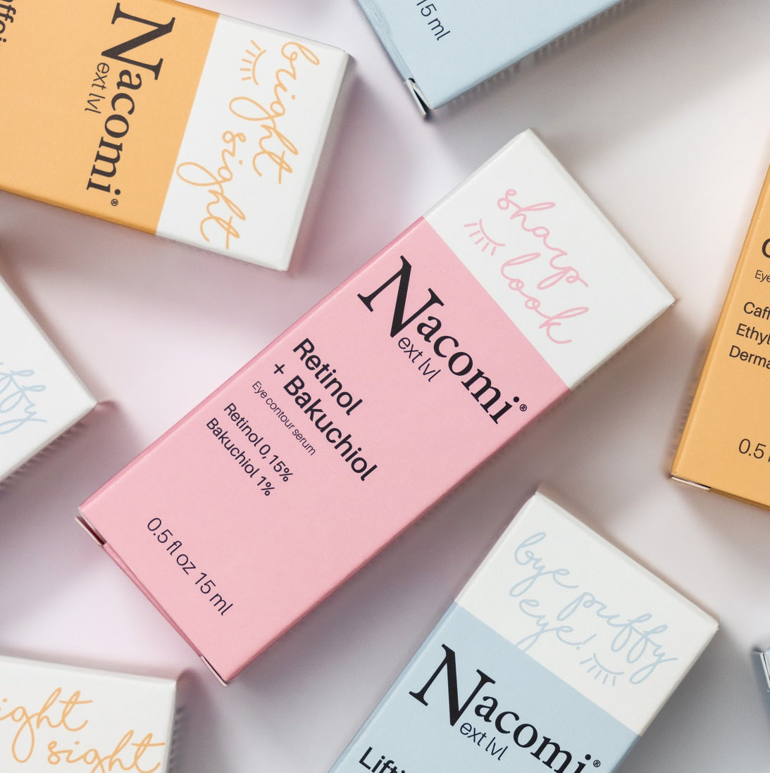 NACOMI NEXT LVL Siero contorno occhi Sharp Look Retinolo Bakuchiol 30ML