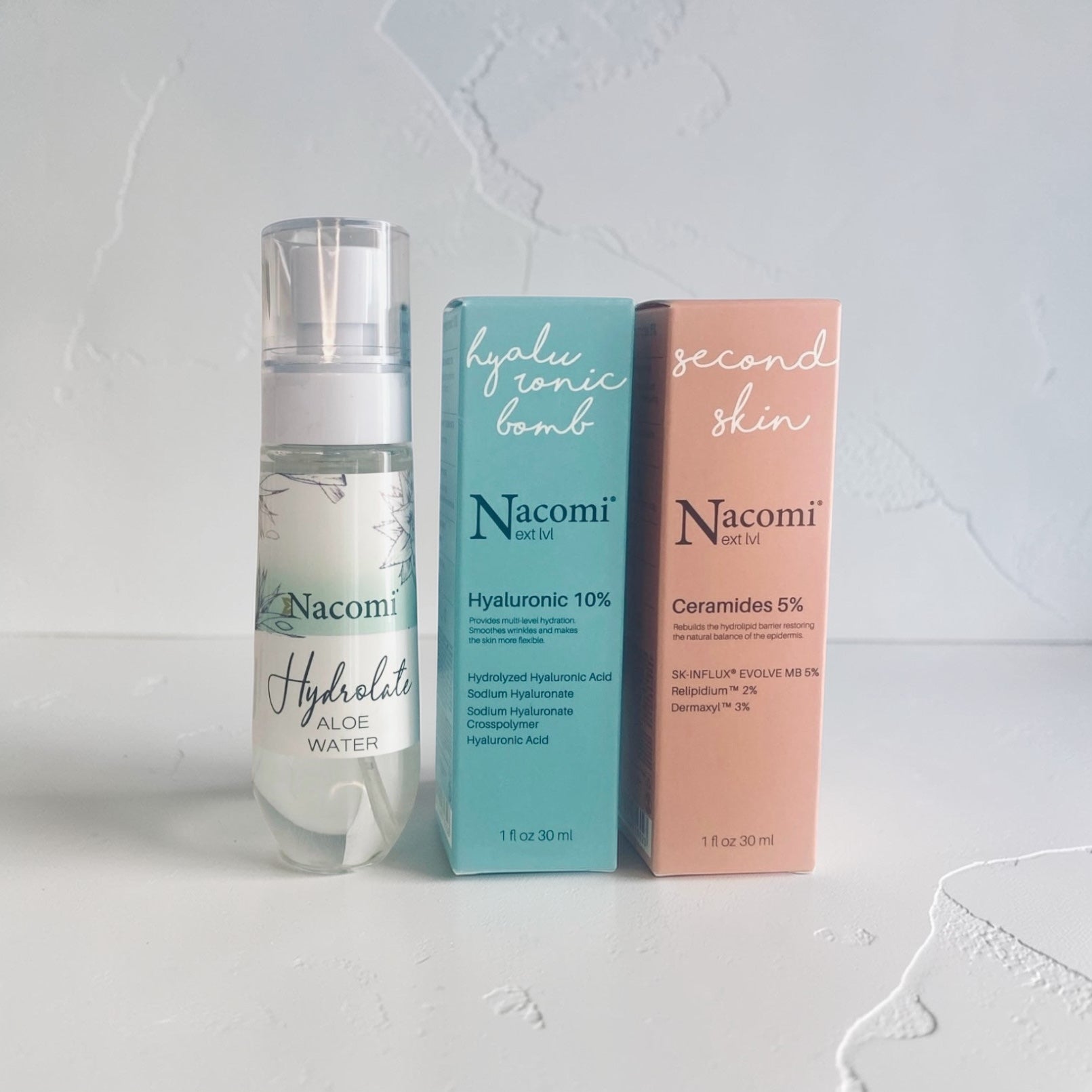 TOKYOH BEAUTY kit skincare pelle sensibile routine idratante glow by Nacomi