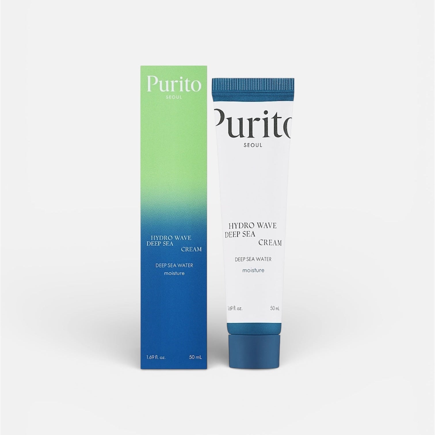 Confezione e scatola crema Purito Hydro Wave Deep Sea Cream 50ml