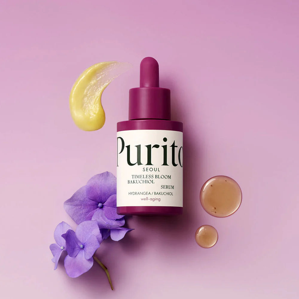 PURITO Timeless Bloom Siero Viso con Bakuchiol 30 ml