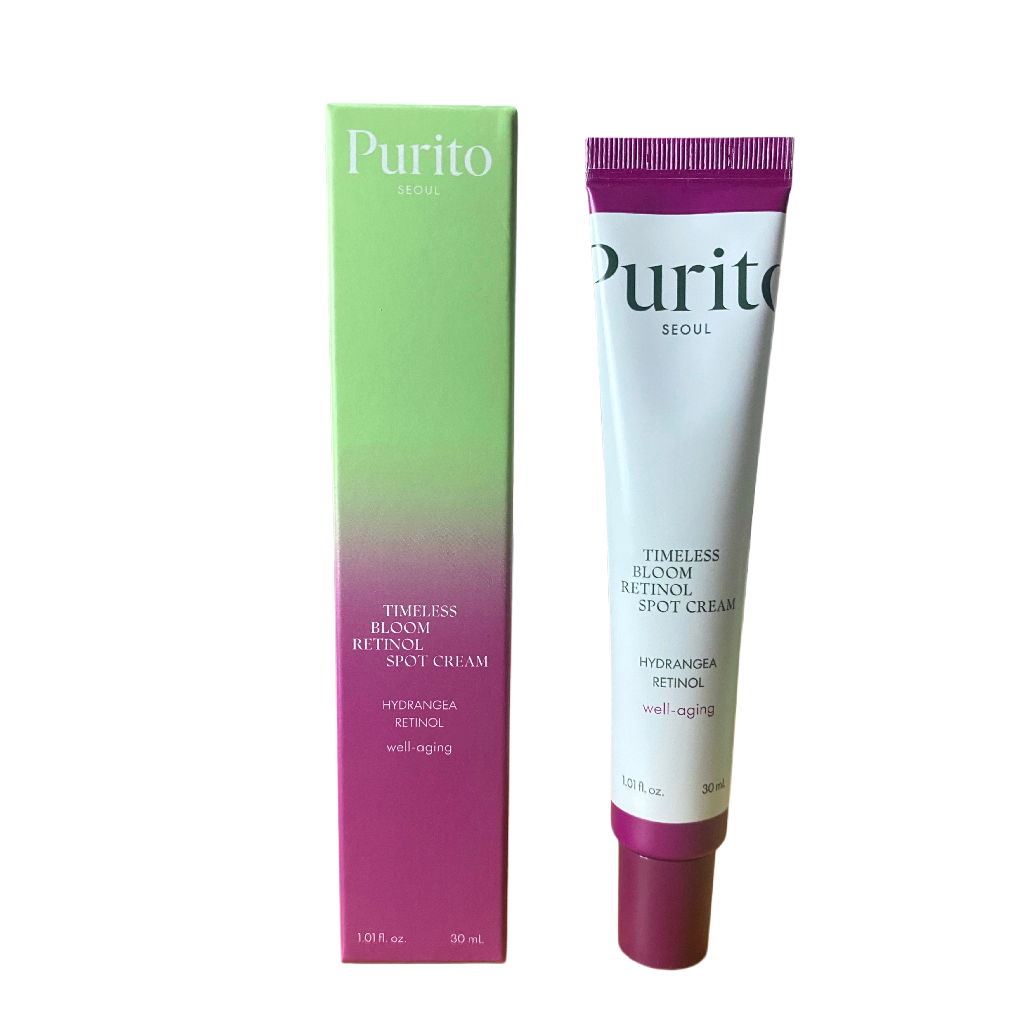PURITO CREMA TIMELESS BLOOM RETINOL SPOT CREAM 30 ML