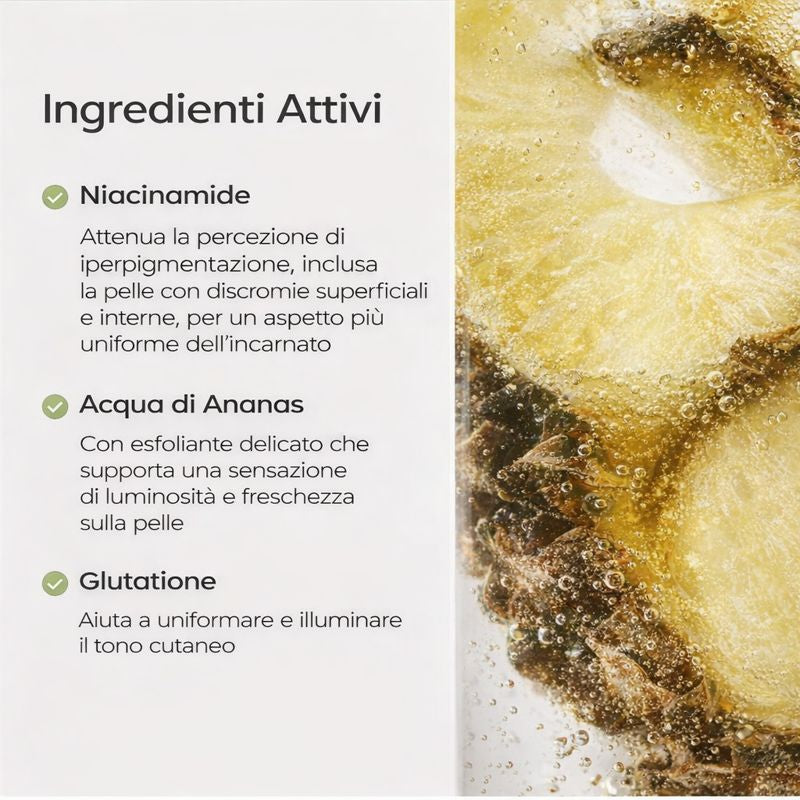 Biodance Radiant Vita Niacinamide Real Maschere Viso  1Box, 34g*4 pz