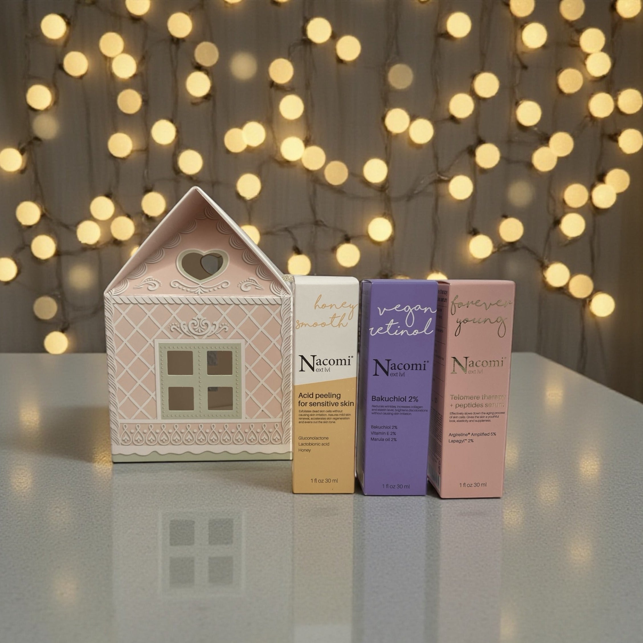 TOKYOH BEAUTY  "Soft Age Glow Box" Kit Anti-Age Delicato per Pelli Mature by Nacomi