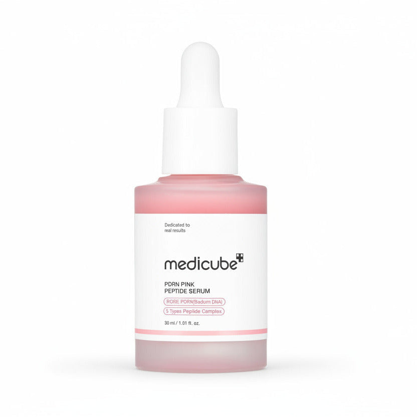 MEDICUBE SIERO VISO ILLUMINANTE ROSE PDRN PINK PEPTIDE SERUM 30 ML