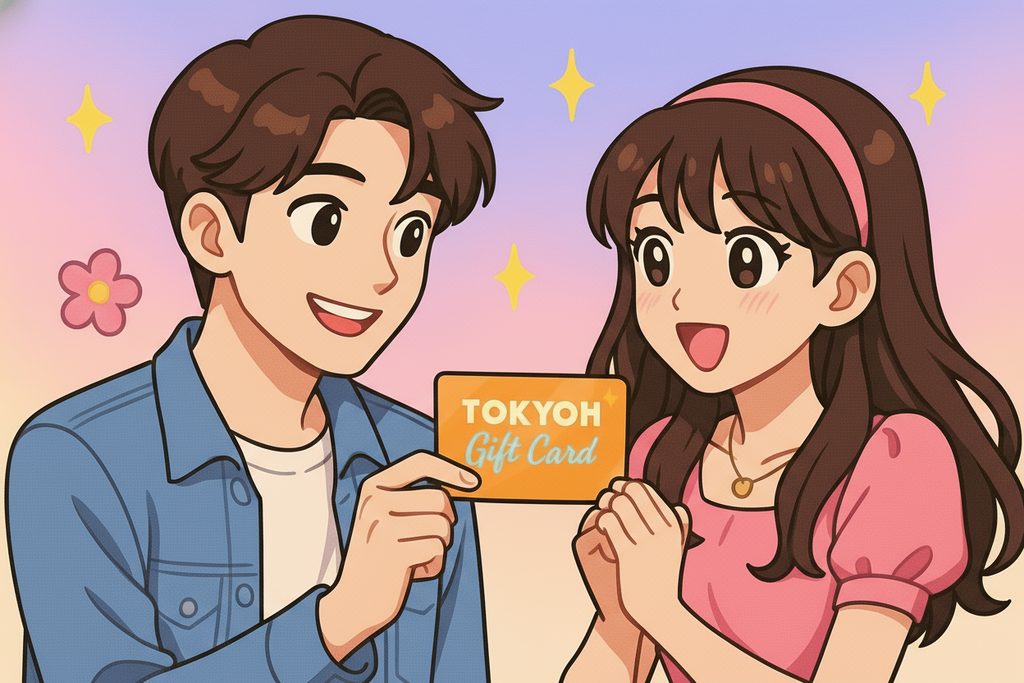 🎁 Tokyoh Gift Card – Buono Regalo 25€/50€/100€